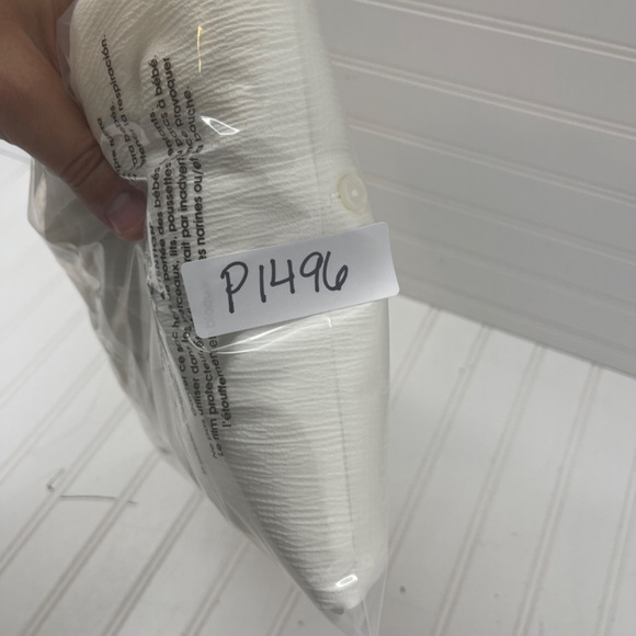 NWT Vince Camuto Holiday Button Front Shirt Large New Ivory - Picture 8 of 8